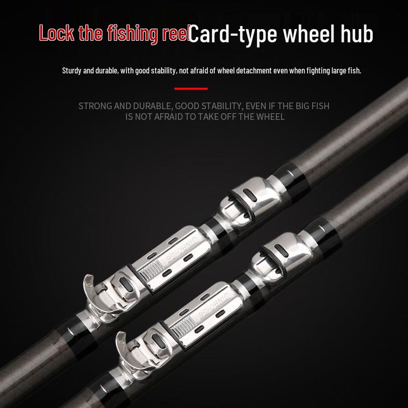 2.7M Carbon Fiber Dual-use Hero Rock Fishing Rod for Hand-held and Sea Fishing