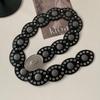 Y2k Women's Belt Vintage Dress Jeans Belt Trendy Oval Waist Belt  Streetwear