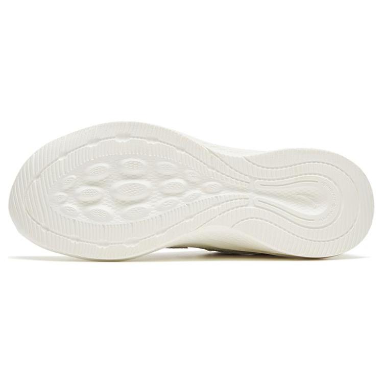 New Anta Walk Wear Resistant Height Increasing Low Top Running Shoes Women's White Pink 922315573-7