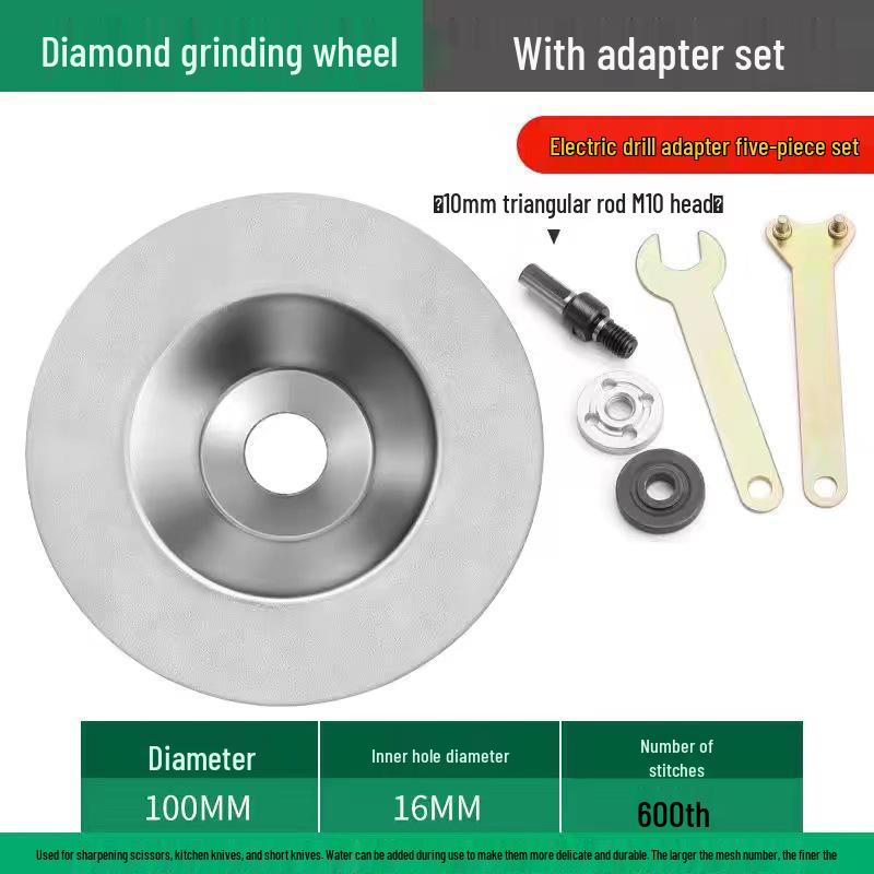 Multi-Purpose Diamond Grinding Wheel for Kitchen Knives & ScissorsSharpening