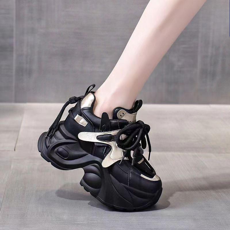 Fashion High Quality Spring Autumn Women Platform Sneakers Chunky Shoes Sport Vulcanized Shoes Female Casual Shoes 2026 New