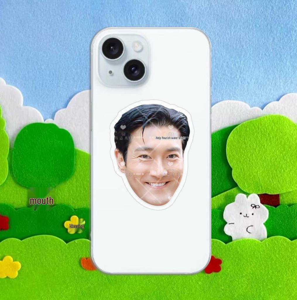 Lee Donghae & Choi Siwon Super Junior Supporto per Telefono in Acrilico Merchandising di Celebrità Avatar