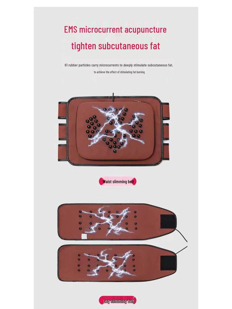 Slimming Belt & Abdominal Shaper: Fat Burning & Moisture Removal Beauty Instrument