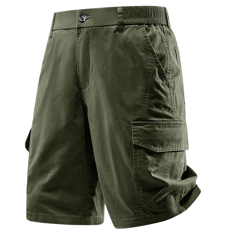 Pure Cotton Washed Shorts Men s Pure Cotton Work Shorts Washed Casual Pants 2XL