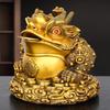 Feng Shui Kupferkröte Ornament Ruyi Kröte Dreibeinig Wohnzimmer Geschäft Schreibtisch Dekoration