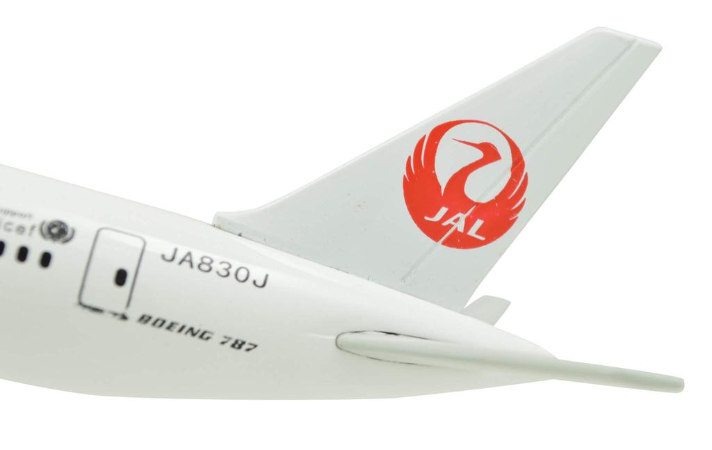 TANG DYNASTY Standard Version Japan Airlines B787 Alloy Airplane Model Toy 1/400