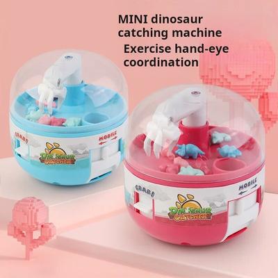 Children's Mini Grab Dinosaur Machine Doll Twist Egg Interactive Boys & Girls Toys