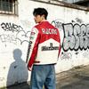 Závodní motocyklová bunda Kožený motorkářský kabát Vintage styl Unisex jezdecké oblečení Muži Ženy
