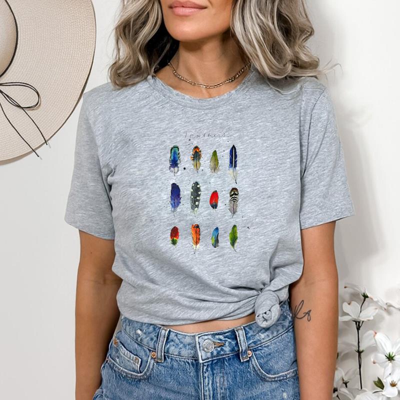 Grafik-T-Shirt mit Aufdruck, Kleidung, Lippe, lustiges Aquarell, süßes Sommer-Top, Damen-T-Shirt, lässig, Damenmode, kurzärmeliges T-Shirt