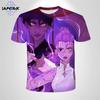 Casual Fashion Kpop Demon Hunters Kids 3D Cartton Short Sleeve Summer Boys Girls T-Shirt  Anime Short Sleeve T-shirt