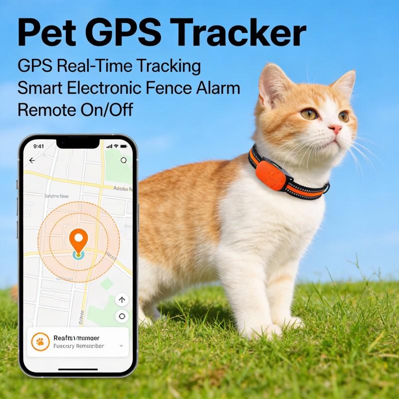 4G husdjurs-GPS-lokalisator Hund katt anti-förlust artefakt Beidou halsbandslokalisator spårningsartefakt spårare spårare