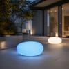 Solar Cobblestone Pathway Light, Garden Rock Solar LED Light, Waterproof Outdoor Stone Light for Patio Lawn Yard Porch