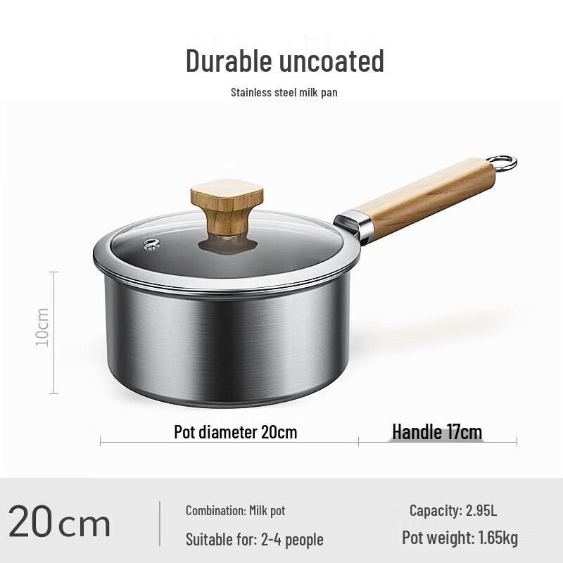 

Non-Coated 304 Stainless Steel Baby Food Pot
