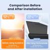 For Tesla Model 3 / Y Car Side Window Sunshade Sun Visor  Windshield Privacy Window Shield Screen Accessories