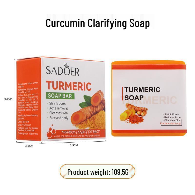 Turmeric Facial Care Set: Brightening Serum, Hydrating Cream & Cleansing Mud Mask