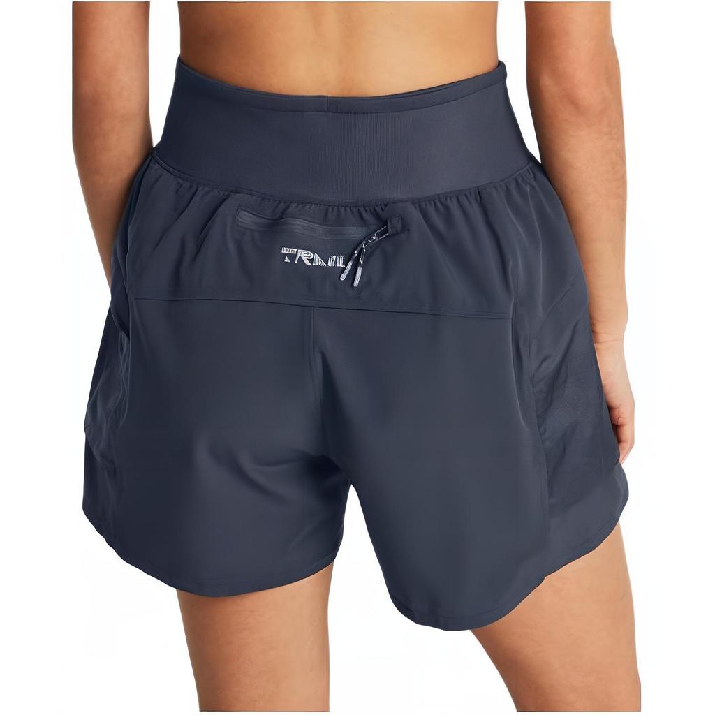 Under Armour Launch Solid Comfortable Sports Casual Shorts Women Shorts Storm-Gray 1383360-044