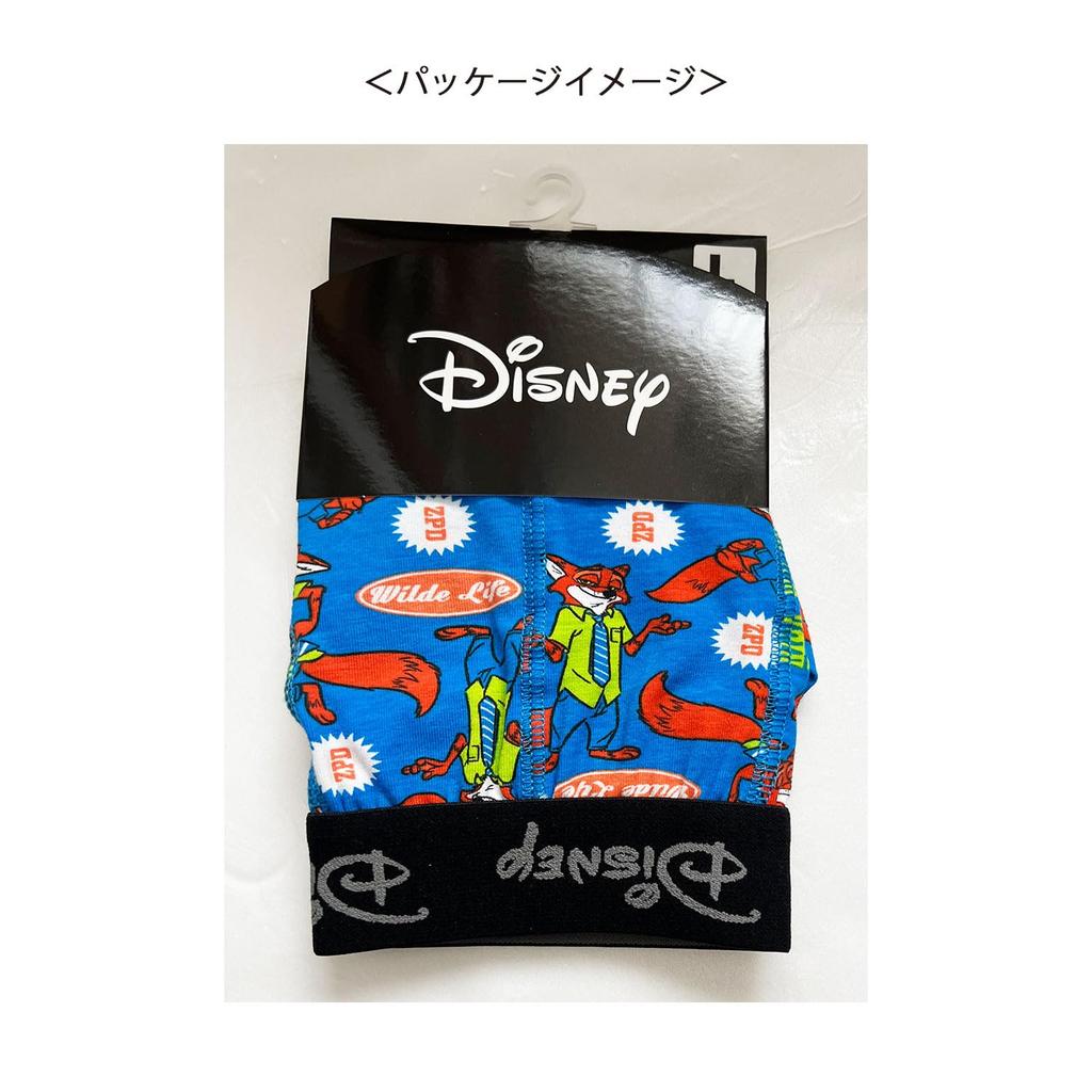 Small Planet Disney Boxer Briefs, Zootopia/Nick, Size L
