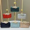 Bolso de Mano de Noche con Pedrería para Damas - Bolso Cruzado con Fragancia Estilo Francés - Bolso de Hombro Moderno