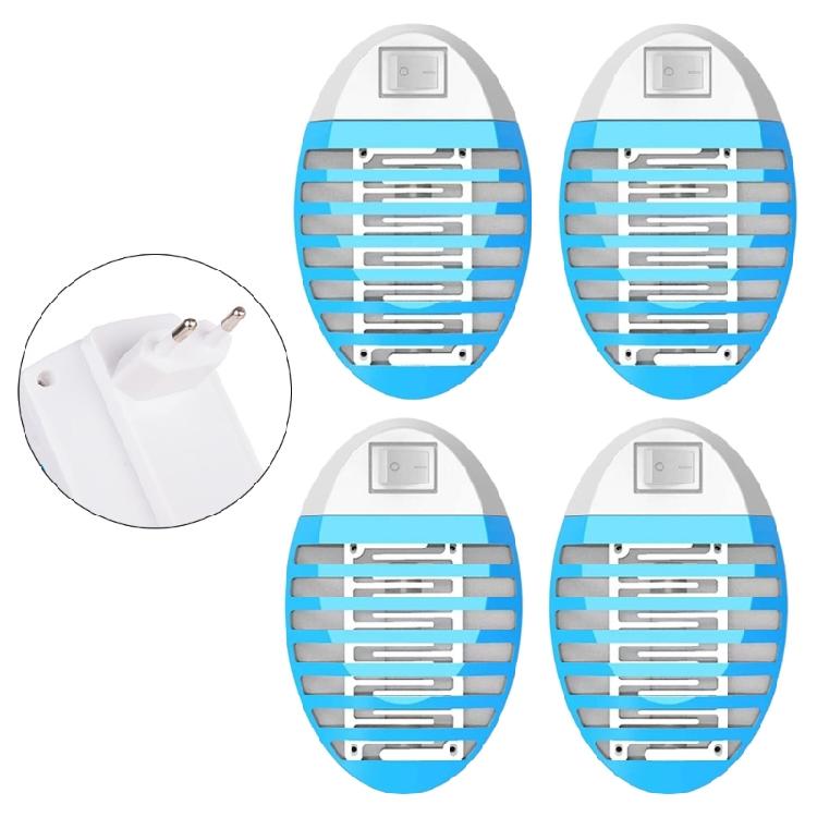 Plug In FlyKiller Universal Indoor MosquitoKiller Lamp Insect Trap for Home