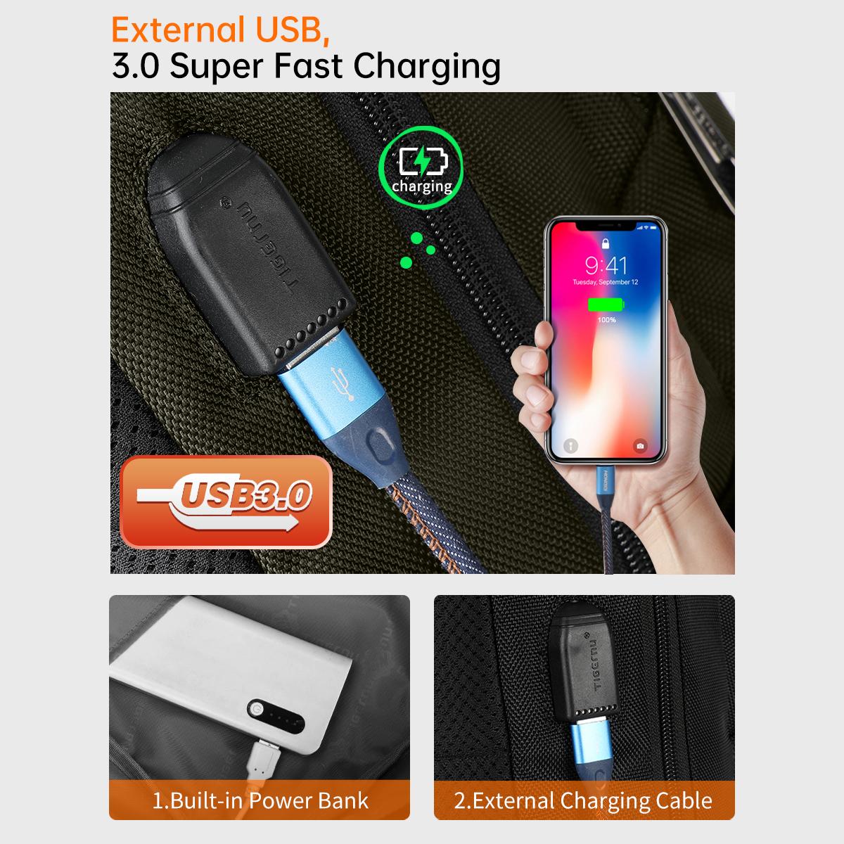 Tigernu Фирменный новый пуленепробиваемый рюкзак из материала уровня II — фото 9