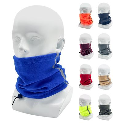 Winter mehrfarbiger Fleece verdickter warmer Schal Reitmaske winddichter und kalter Schal Outdoor-Sportmaske Nackenabdeckung