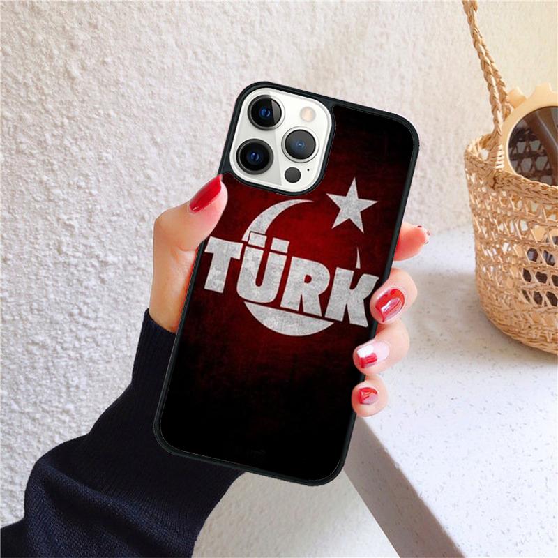TURKEY TURKISH FLAG Phone Case for iPhone 17 Air 16 PRO MAX 15 14 PLUS 12 11 13 Back Cover Fundas Shell coque