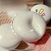 Mochi Pu Milky Sticky Finger Yogurt Cake Fluffy Soft Bread Slow Rebound Round Milky White Big Bun Sensory Toy Girl Squshy Gift