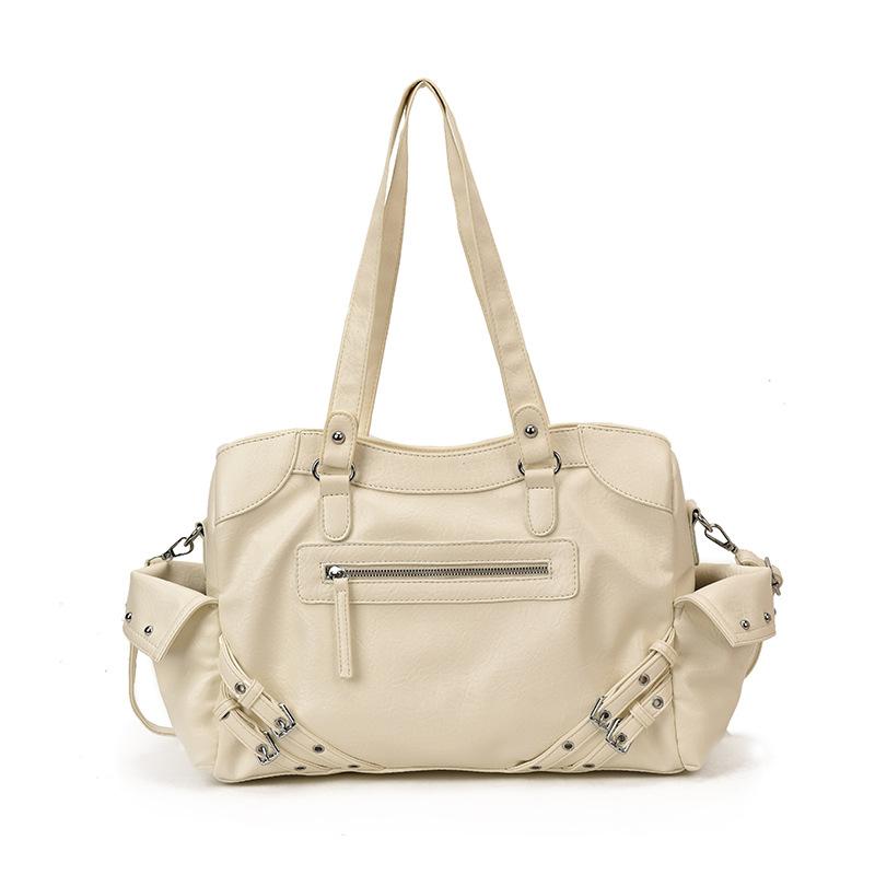 

Korean version of casual large-capacity armpit bag 2025 autumn and winter new fashion tote bag women s commuter shoulder bag