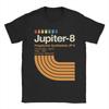 Jupiter 8 Horizontal T Shirt Summer  100 Cotton TShirts For Men Hippie Print Tee Shirt ShortSleeved Vintage Tees