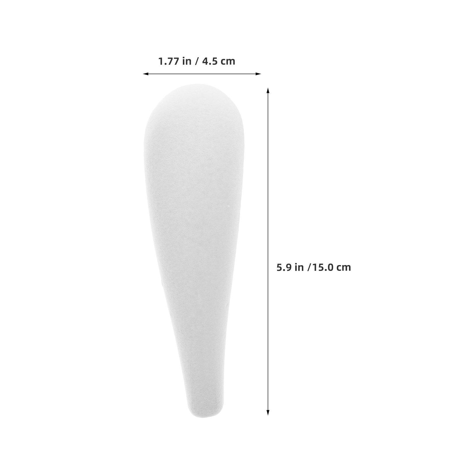 

6Pcs Hanger Shoulder Pad Cushion Wide Non Slip Protective Shaper Home Closet Wardrobe Support Organizer Velvet Hanger Shoulder