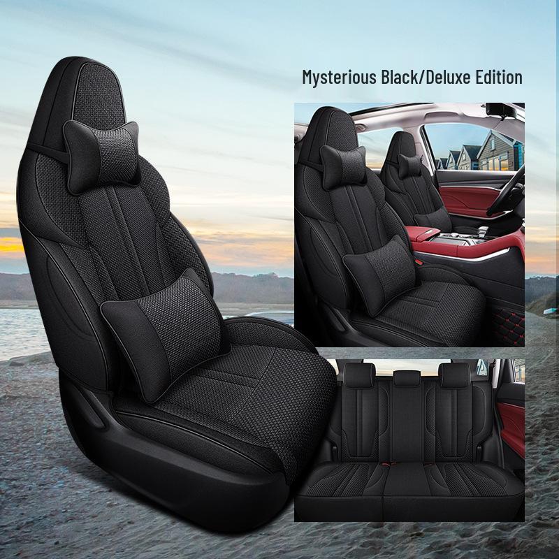 Changan CS55PLUS All-Season Linen Seat Cover for Five-Seat Car