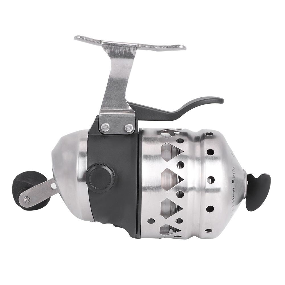 Archery Shooting Fishing Lure Reel Hand Brake Winding Displacement Fish Line Wheel AccessorySP35