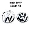 VW Polo Golf 4 5 1 juego Para   VW Pegatina Accesorios ABS Coche Parrilla Frontal Emblema Maletero Trasero Insignia Logo Golf 6 7 7.5 MK6 MK7 MK8 Polo EP1 g6