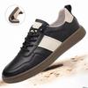 Modische Schnür-Freizeit-Ledersneaker Vielseitige Reise Herren Tenis Masculino Atmungsaktive Herren Sportschuhe Outdoor Skateboard Schuhe
