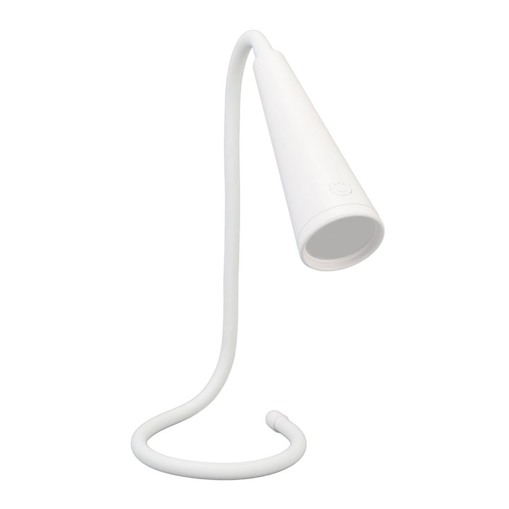 LED Gooseneck Light 3 Color Modes Rechargeable Stepless Dimming 1200mAh Battery USB Reading Lamp