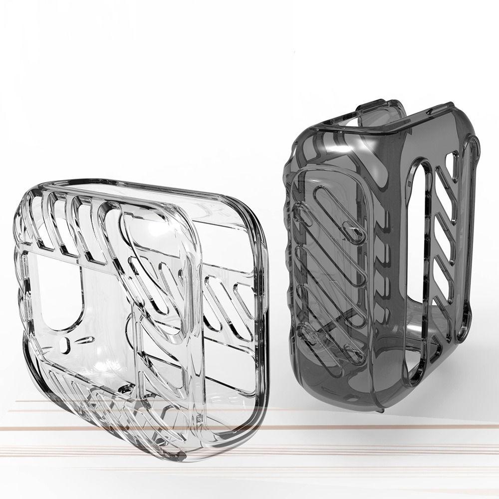 Shockproof Bluetooth Speaker Clear Case Transparent Protective Case for JBL Go 4 Outdoors