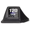 Black Car HUD Display Multifunction Dual Mode OBD GPS HUD Gauge 4 Alarm for Vehicle