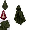 Halloween Vintage Umhang Aus Polyesterstoff Mittelalterliches Cape Für Bühnenauftritte