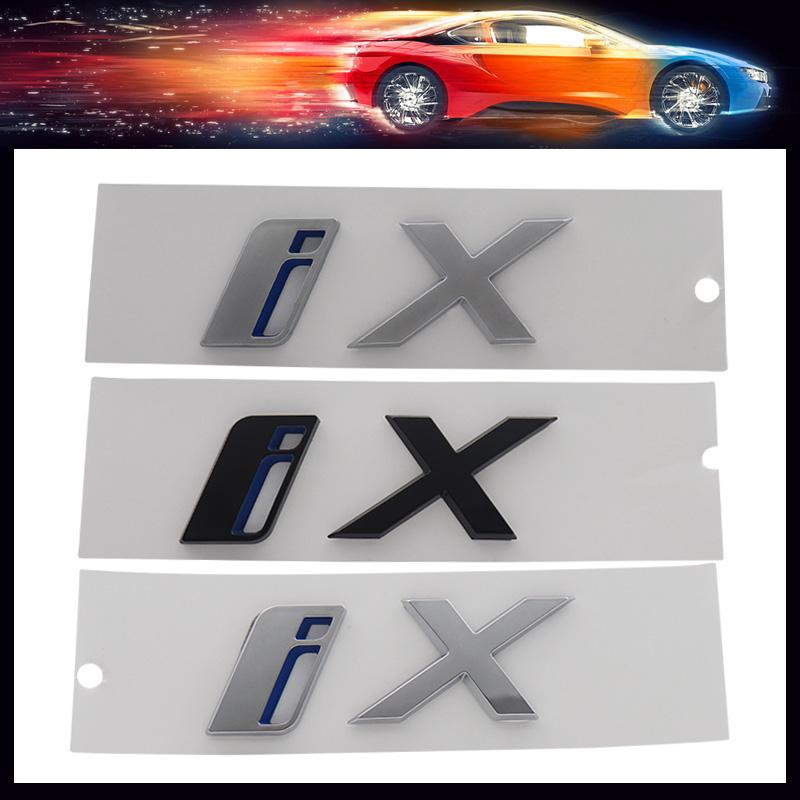 3D Premium IX i X for IX i X Electric Cars Engine Hood Fender trunk Tail Rear Decal Emblem Badge Sticker