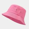 New Men's Copper Buckle Gas Eye Light Plate Bucket Hat Women's Tide Simple Solid Color Casual Basin Hat Spring and Summer Sun Hat