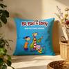Fashion EEd Edd N Eddyew Cushion Cover Versatile DoubleSided Pillow Case Fit for Sofa Bed Car  Daily Decor