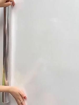 1 rollo de película protectora de pared de plástico con adhesión electrostática: impermeable, a prueba de aceite, película removible para cocina, azulejos