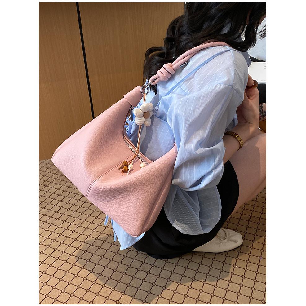 IELGY Simple Shoulder Armpit Bag Fashion Commuter All-Match Ladies Hobo Bag