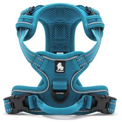 Classic Dog TRUELOVE from the Official Japanese Easy To Put 3M and Walking J&C Paradise's Harness, (XS, Blue), Retailer. On, Breathable, Adjustable,