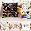 Venezuelas-Ästhetik-Kunst Kissenbezug Kissenhülle Weich Niedlich Überwurf-Kissenbezug Für Auto Sofa Kissenbezug Polyester Mit Reißverschluss