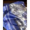 Women S Korean Style Printed Classic Square Scarf For Sun Protection