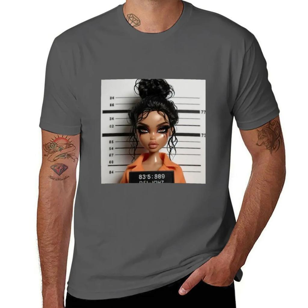Detained Girl TShirt custom t shirt boys whites baggy shirts shirts men