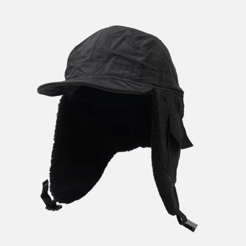 LOOKING4U The Cap Outdoor Pocket Waterproof Earmuff Cap Black