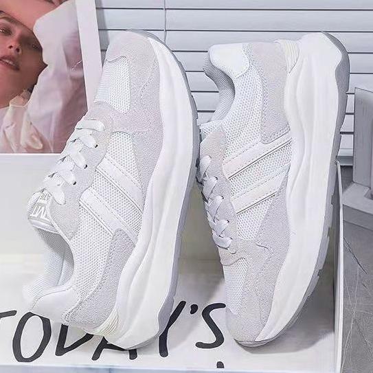 

Fashion Womens Sport Sneaker Comfortable and Elegant Cute Autumn Low White Spring Running Shoes for Women Chunky Flat Casual Hit 41