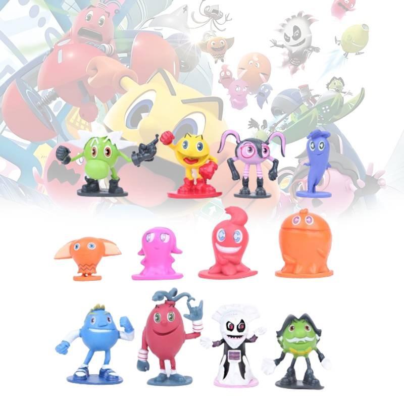 Adorable Pac-man And The Ghostly Adventures Pvc Figurines Set For Collectors